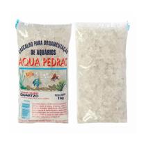 Substrato Aqua Pedras Cristal Quartzo N2 - 1kg