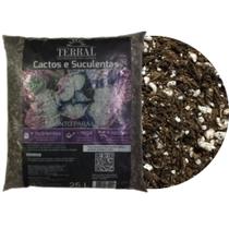 Substrato Cactos E Suculentas Rosa Do Deserto Pro 25L - Terral