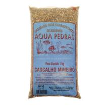 Substrato Cascalho Mineiro para Aquários e Jardins N0 1kg - Aqua Pedras