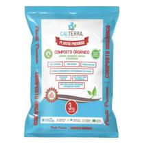 Substrato Composto Terra Orgânico Premium 3kg Calterra mais Vendido na Holambra Substrato Composto Terra Orgânico Premium 3kg Calterra mais Vendido na Holambra