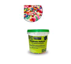 Substrato De Aquário Cascalho Natural Color Neon 500g Maxxi