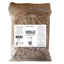 Substrato Musgo Sphagnum Rosa Para Jardinagem 1 Litro - CPC