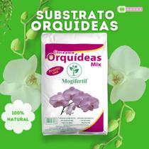 Substrato Orquídeas Mix 40Lts - com Chip de Coco, Casca de Pinus e Carvão para Crescimento e Aeração