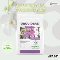 Substrato Orquídeas Mix Premium 3Lts com Casca de Pinus, Carvão, Chip de Coco e Musgo Sphagnum