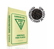 Substrato P/ Plantas Carolina Soil Padrão 9kg Plantação Adubo Floricultura