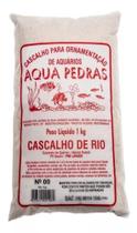 Substrato Para Aquário Cascalho De Rio 00 Areia Fina 1kg - Aqua Pedras
