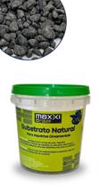 Substrato Para Aquário Cascalho Natural Black Premium 500g Maxxi