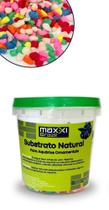 Substrato Para Aquário Cascalho Natural Color Neon 500g Maxxi