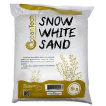 Substrato Para Aquário Snow White Sand 8kg Ocean Tech