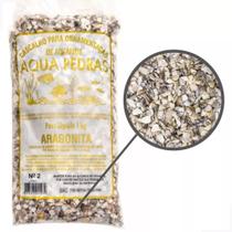 Substrato Para Aquários Aqua Pedras Aragonita n 2 1kg