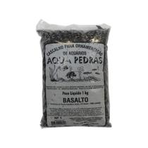 Substrato Para Aquários Aqua Pedras Basalto 1kg - Tamanho 1