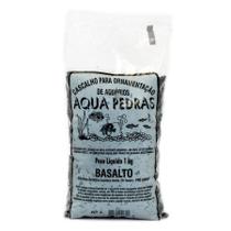 Substrato Para Aquários Aqua Pedras Basalto 1kg - Tamanho 2