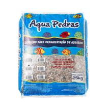 Substrato Para Aquários Aqua Pedras Cascalho de Rio N2 25Kg