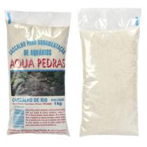 Substrato Para Aquários Aqua Pedras Cascalho de Rio - Nº 00 - 1kg