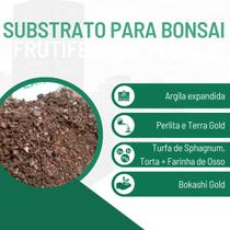 Substrato Para Bonsai Coníferas ou Frutíferas 10 Kg - Gold Plant