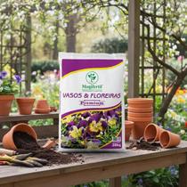 Substrato para plantio Vasos e Floreiras Premium 20 kg Mogifertil Substrato para plantio Vasos e Floreiras Premium 20 kg Mogifertil