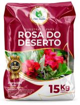 Substrato para Rosa do Deserto Multi Jardim Premium 6kg ou 15kg
