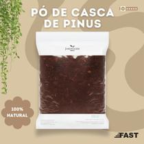 Substrato Pó de Casca de Pinus 4Kg (10Lts) Para Bonsai, Plantas, Enraizamento, Sementeira e Hortas