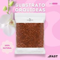 Substrato pra Orquídeas 900g (3Lts) Puro - Casca de Pinus, Drenagem, Aeração e Crescimento Saudável