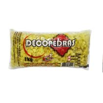 Substrato Quartzo Amarelo Canário 1Kg Decopedras Substrato Quartzo Amarelo Canário 1Kg Decopedras