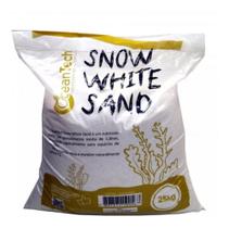Substrato Snow White Sand Ocean Tech 25kg Areia Dolomita