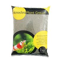 Substrato Soma Microsfera Plant Gravel Ceramic Black 1-2mm para Aquários - 1kg