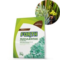 Substrato Terra Cactos E Suculentas Especial 2kg - Forth