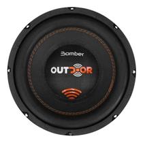 Subwoofer 10 Polegadas Bomber Outdoor 300w Rms 4 Ohms Alto Falante Sub Grave Som Automotivo