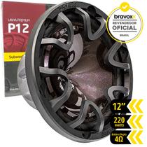 Subwoofer 12 Bravox Premium Plus P12x D4 220w Rms Telado 4+4