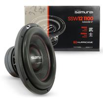 Subwoofer 12" Samurai 1100W RMS Bobina Dupla 2 + 2 Ohms Hurricane