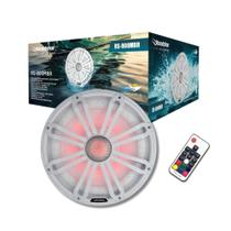 Subwoofer 8 Slim Marinizado Roadstar 400W RMS 44 Ohms À Prova DÁgua com LED RGB RS800MBR