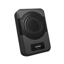 Subwoofer amplificado Alpine PWE-S8 120W 8 polegadas para carro