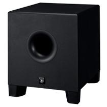 Subwoofer Amplificado de Studio Profissional Yamaha HS8S Bass Reflex 8" 150W Preto