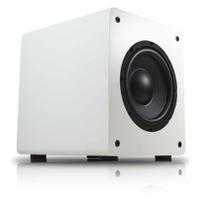 Subwoofer ativo para Home Theater Wave Sound WSW8 175W RMS 8 polegadas Branco