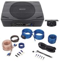 Subwoofer Automotivo Rockville SS8P 400W Slim Sob o Banco - Kit