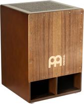Subwoofer Cajon Meinl Jumbo Bass com tampas internas Walnut