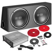 Subwoofer de carro BELVA BPKG210v2 1000W Dual 10 com amplificador Subwoofer de carro BELVA BPKG210v2 1000W Dual 10 com amplificador