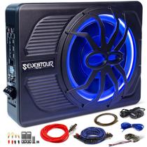 Subwoofer de carro Seventour ST-800 800W 10" sob o assento com amplificador