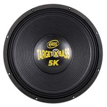 Subwoofer Eros 15 Polegadas Target XBass 5k 2500w Rms 4 Ohms Branco Alto Falante Sub Grave
