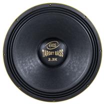 Subwoofer Eros 18 Pol. Target Bass 3.3K 1650w Rms 4 Ohms Alto Falante 3k3