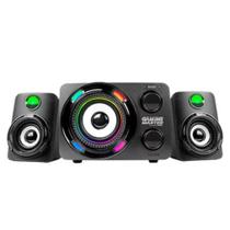 Subwoofer Gamer K-Mex 2.1 Stereo LED Multicolor - SS-9800