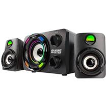 Subwoofer Gamer USB com LED 9.9W SS-9800 - K-Mex