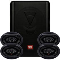 Subwoofer Jbl Amplificado Sw8ams c/ 4 Alto Falantes 6x9 Jbl