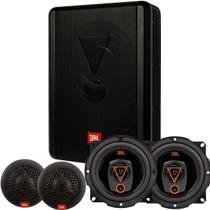 Subwoofer Jbl Sw8ams 200w + 2 Tweeter E 2 Alto Falante Jbl