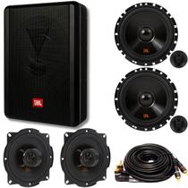 Subwoofer Jbl Sw8ams C/ Kit 2 Vias e Falante 5 Pol 110w c/ Rca Subwoofer Jbl Sw8ams C/ Kit 2 Vias e Falante 5 Pol 110w c/ Rca