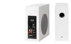 Subwoofer Slim Ativo 8AAT Cor Branco Pot Máxima 200W RMS