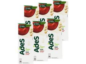 Suco Ades Maçã 1L - 6 Unidades Suco Ades Maçã 1L - 6 Unidades