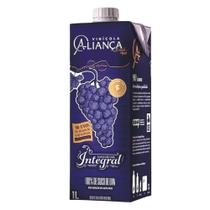 Suco Aliança Uva Tinto Integral 1L