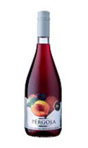 Suco Cooler De Pessego Com Vinho Tinto Suave Pergola 750 Ml