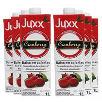 Suco Cranberry Com Morango Zero Juxx 1L (6 Litros)